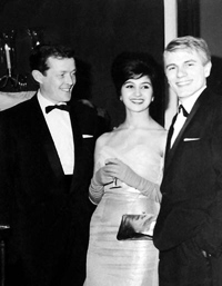 Craig Douglas, Aisha Ahmed and Adam Faith