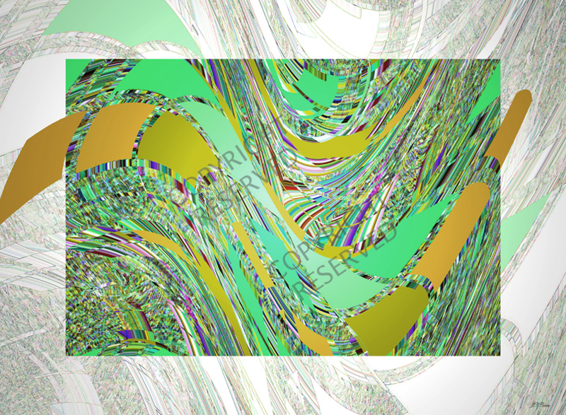 Abstract Green 2 (39B) by John Neville Cohen, Abstract Limited Edition Print, Maximum of 8,


 Green, Brown