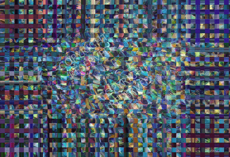 Blend (33B) by John Neville Cohen, Abstract Limited Edition Print, Maximum of 8,