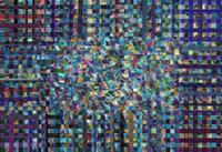Blend (33B) by John Neville Cohen, Abstract Limited Edition Print, Maximum of 8,