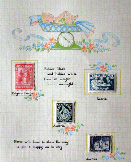 Gain in Weight, Postage Stamps for Little People, by George and Betty Cohen and Richard Hillman