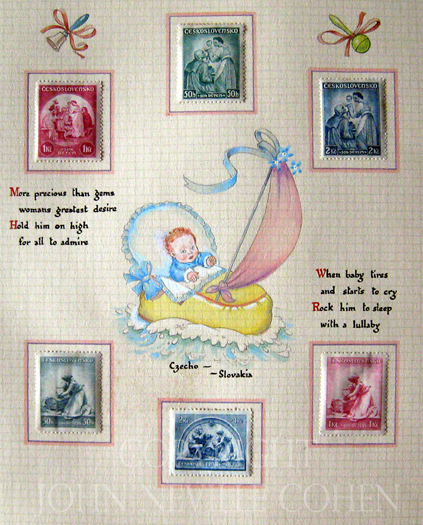 When Baby Tires, Postage Stamps for Little People, by George and Betty Cohen and Richard Hillman