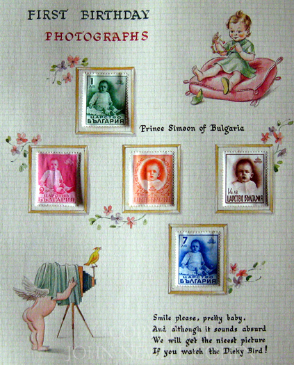 First Birthday Photographs, Postage Stamps for Little People, by George and Betty Cohen and Richard Hillman
