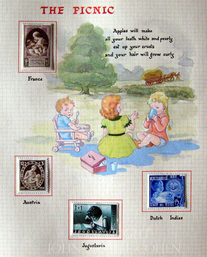 The Picnic, Postage Stamps for Little People, by George and Betty Cohen and Richard Hillman
