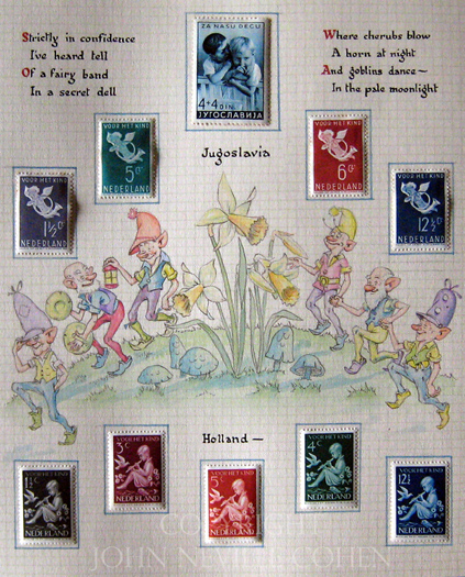 Fairy Band, Postage Stamps for Little People, by George and Betty Cohen and Richard Hillman