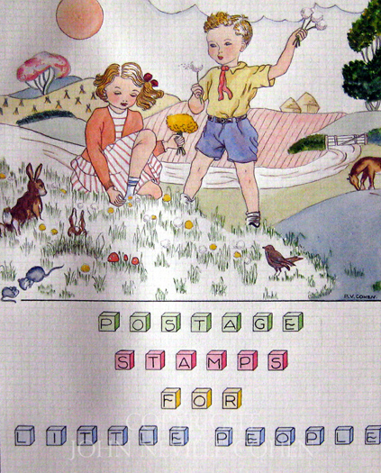 Title Ideas, Postage Stamps for Little People, by George and Betty Cohen and Richard Hillman