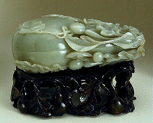 Pale Celadon 18th Century Jade Box, John Neville Cohen