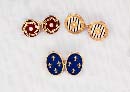 Cufflinks for Alabaster & Wilson by John Neville Cohen