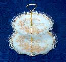 Glass and Gold Cake Stand for the Glass Company trade brochure by John Neville Cohen