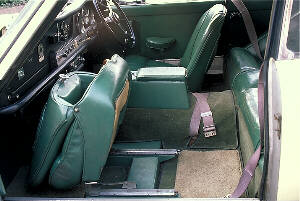 Our Jensen 541S Manual drive interior John Neville Cohen